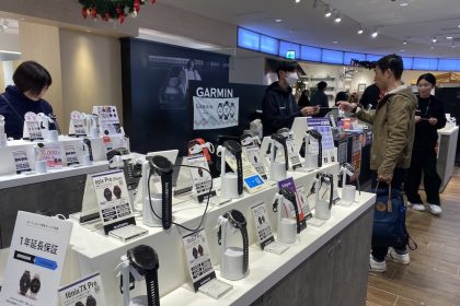 ガーミンストア博多の様子